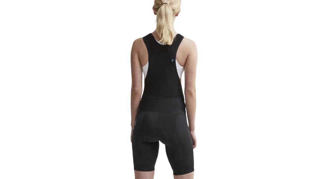 Фотография Шорты Craft Essence Bib Shorts женские, размер XS, сезон SS 20, черный 3