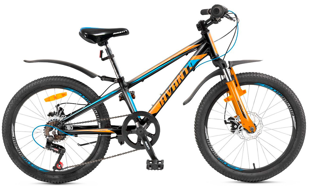 Фотографія Велосипед AvantiTURBO-DISK 20" (2019) 2019 Оранжево-синій 