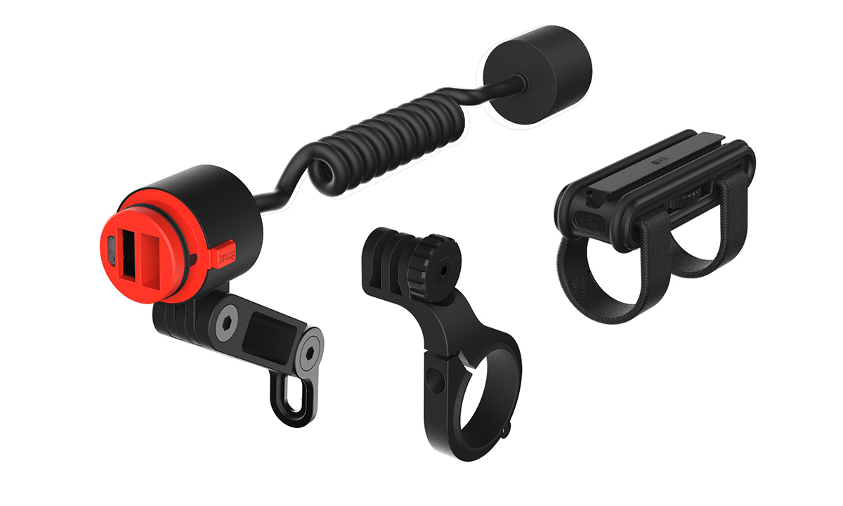 Комплект фара + набор креплений Knog PWR Mountain Kit 2000 люм. 3 Комплект фара + набор креплений Knog PWR Mountain Kit 2000 люм. 3