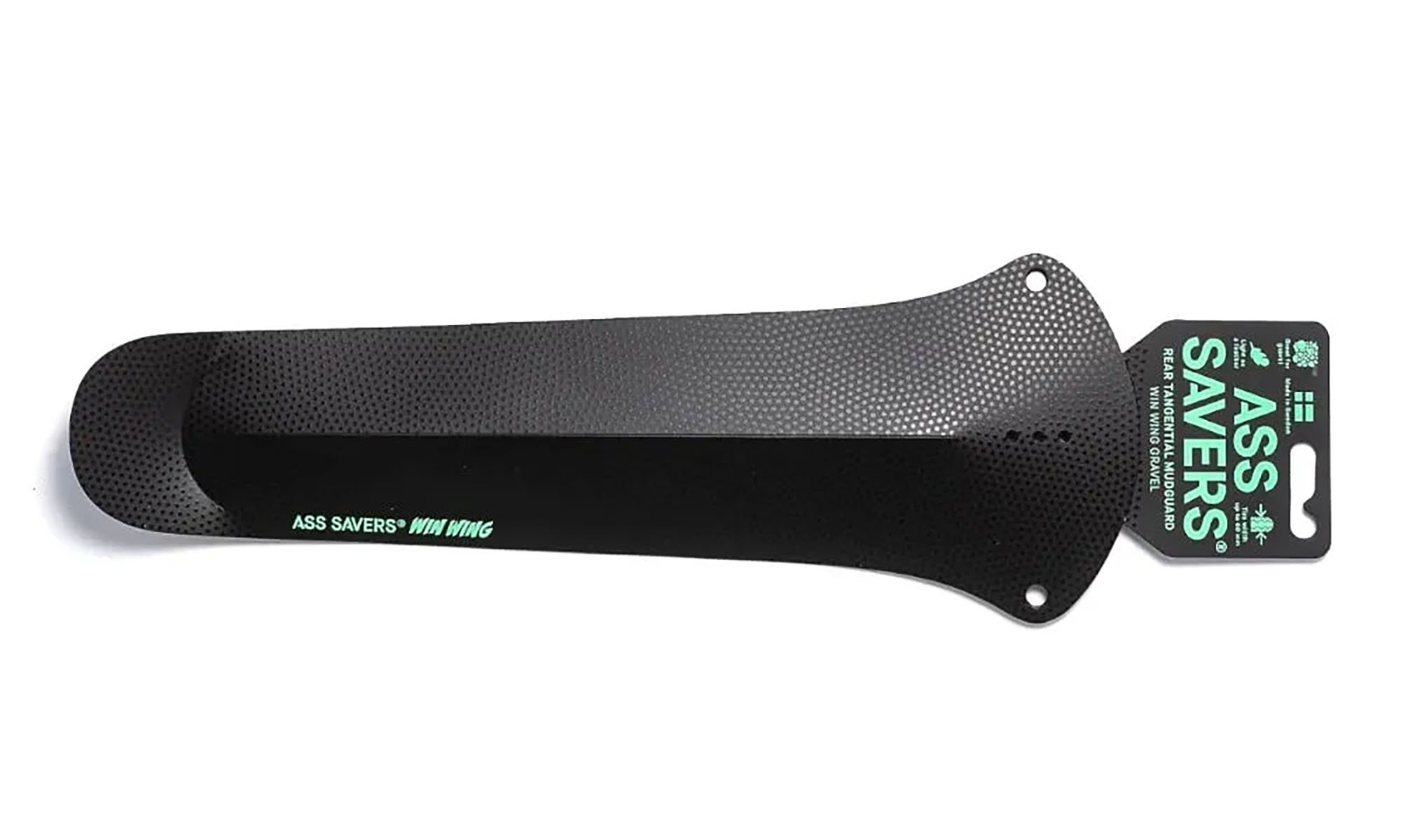 Крило заднє ASS SAVERS, Win Wing Gravel 2, чорне 7