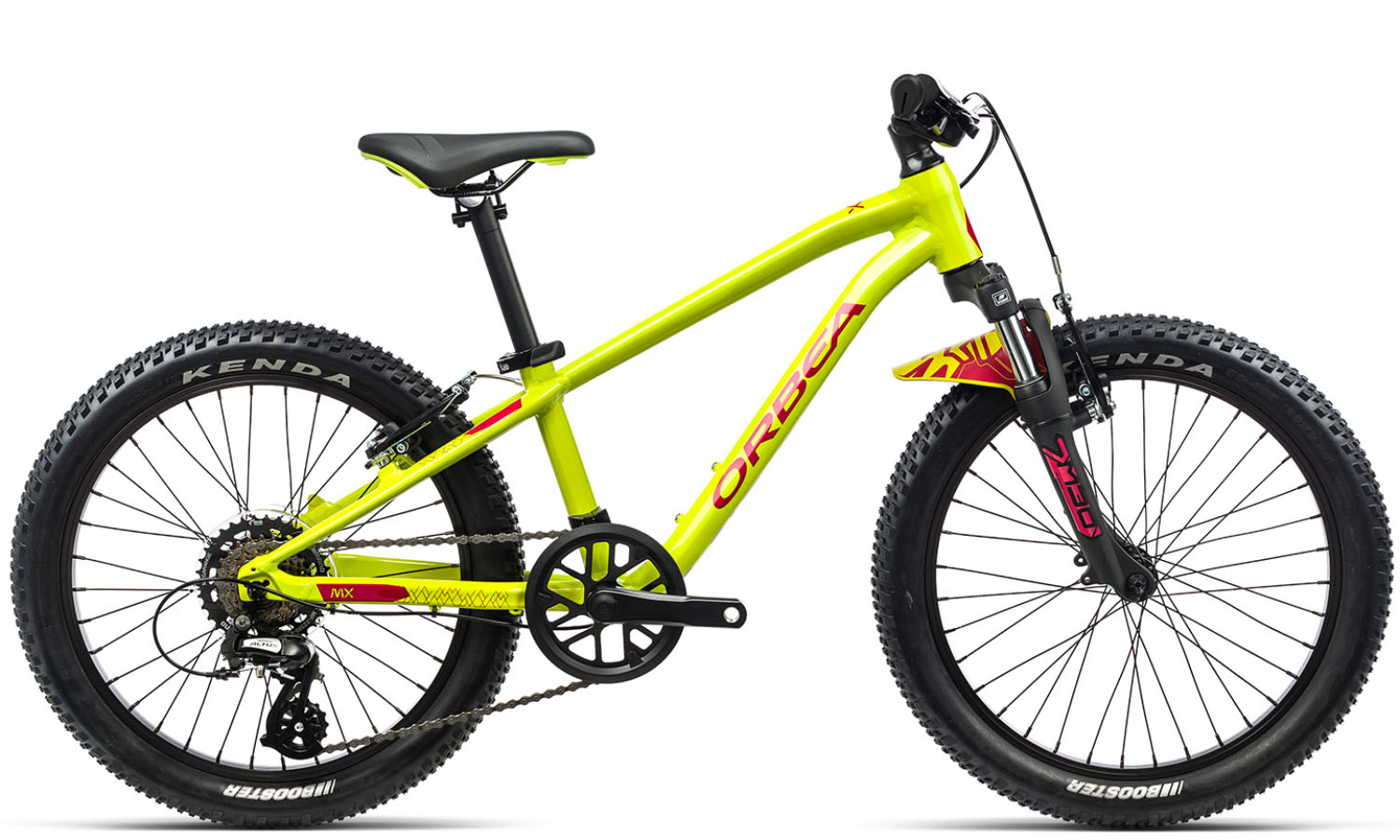 Фотография  Велосипед Orbea MX 20" XC 2022 Lime - Watermelon