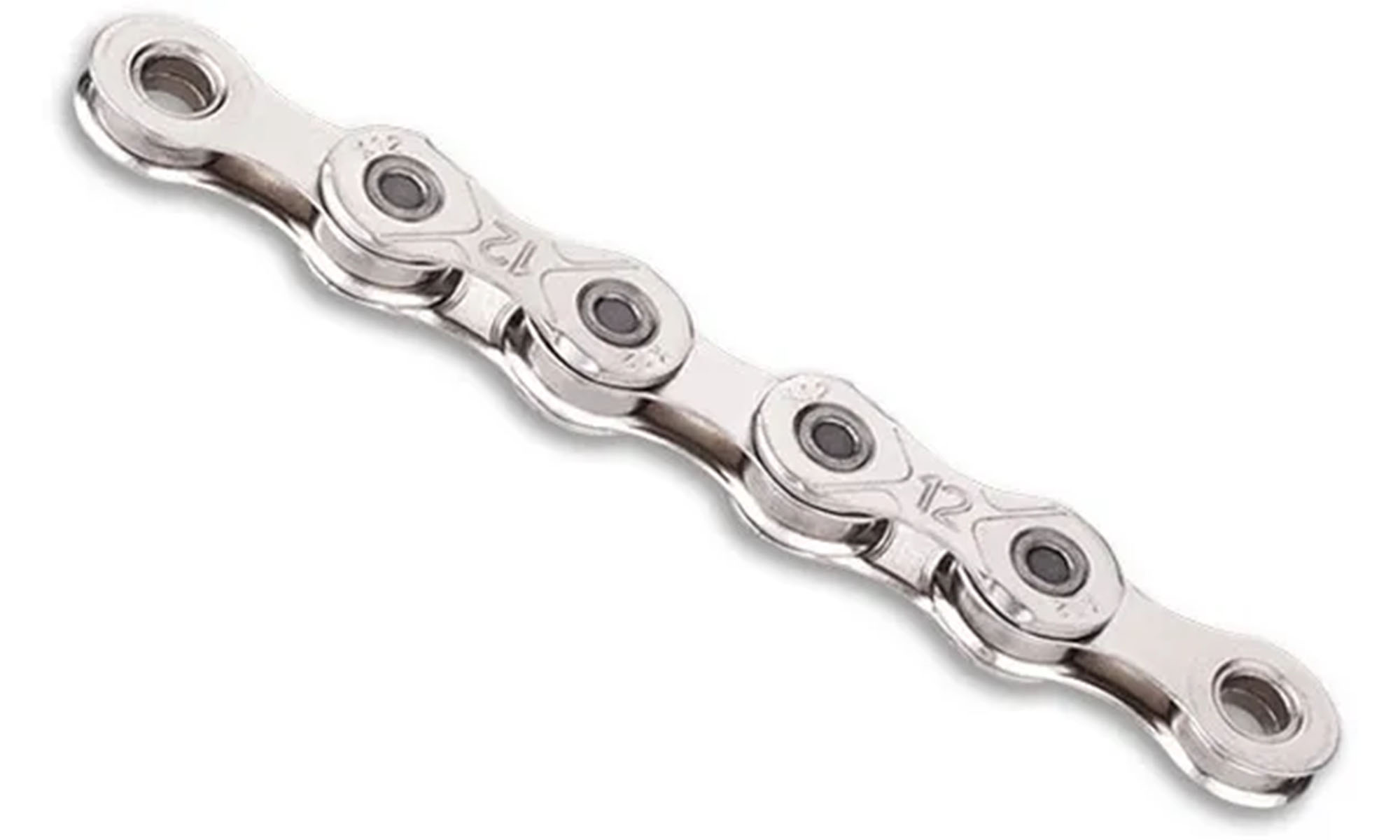 Ланцюг KMC X12 NPNP Waxed Chain, 126 лан. 1/2"x11/128, silver/silver 