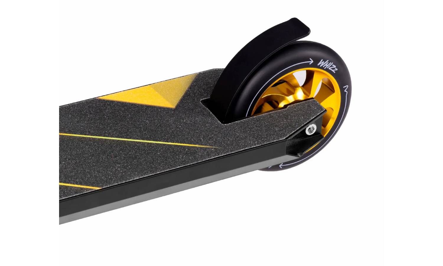 Детский самокат Lionelo WHIZZ BLACK CARBON YELLOW 8