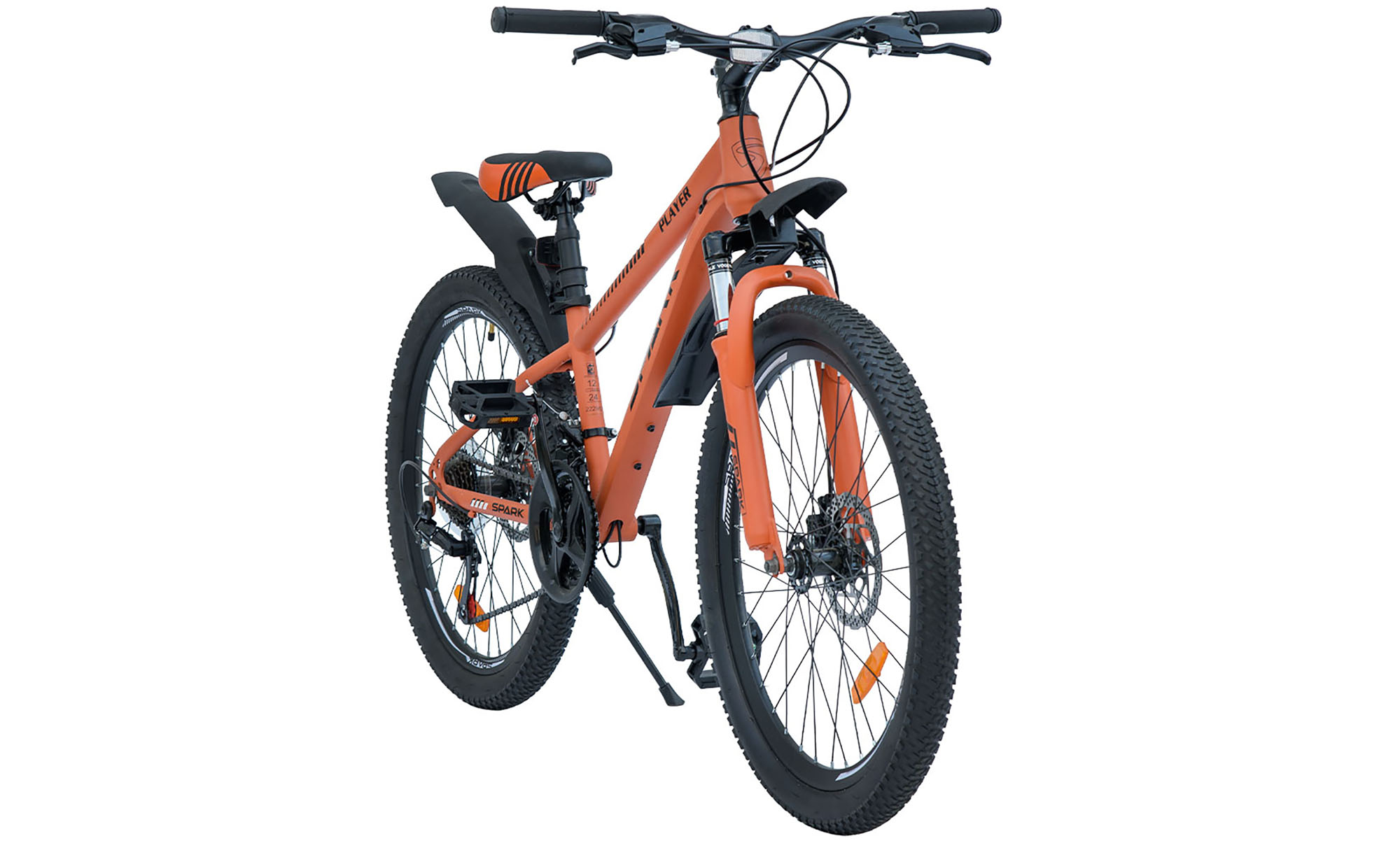 Велосипед SPARK PLAYER 24", размер XXS, рама 12", год 2025, оранжевый 5