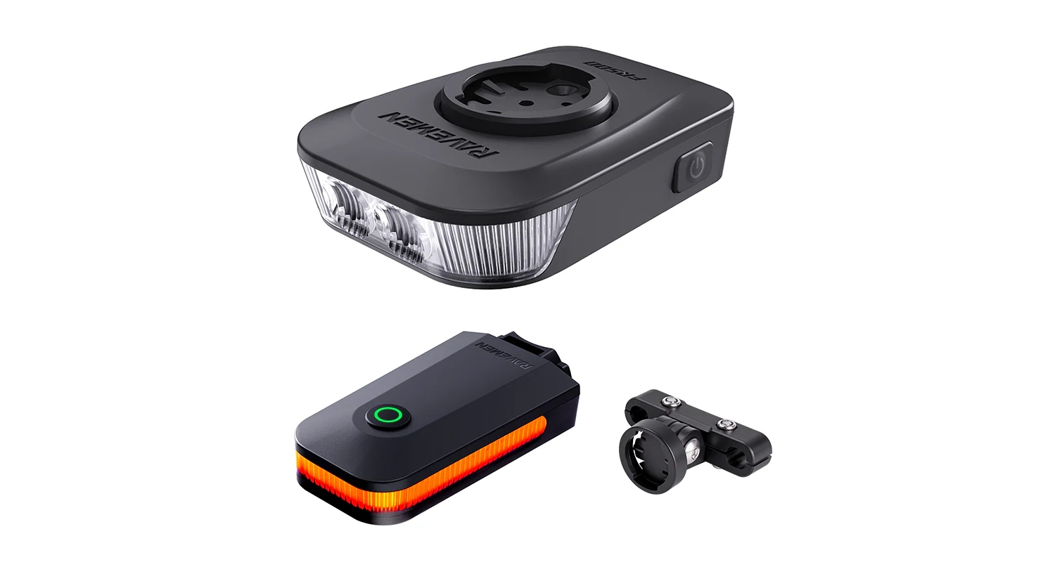 Комплект света Ravemen LS07 : FR500 + CL01 Pro (500 + 2000 lm, 30 + 200 mAh)