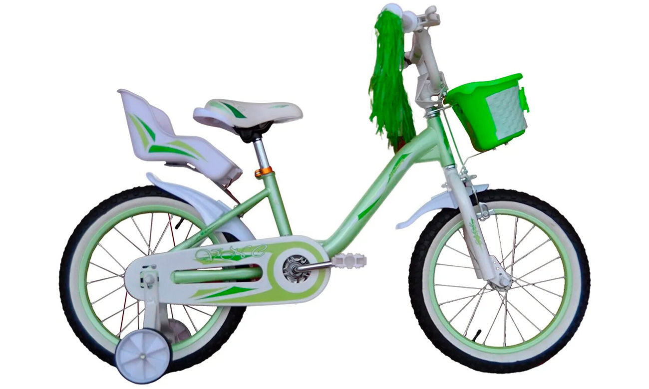 Фотография Велосипед 16" VNC Melany (2019) 2019 Зелено-белый
