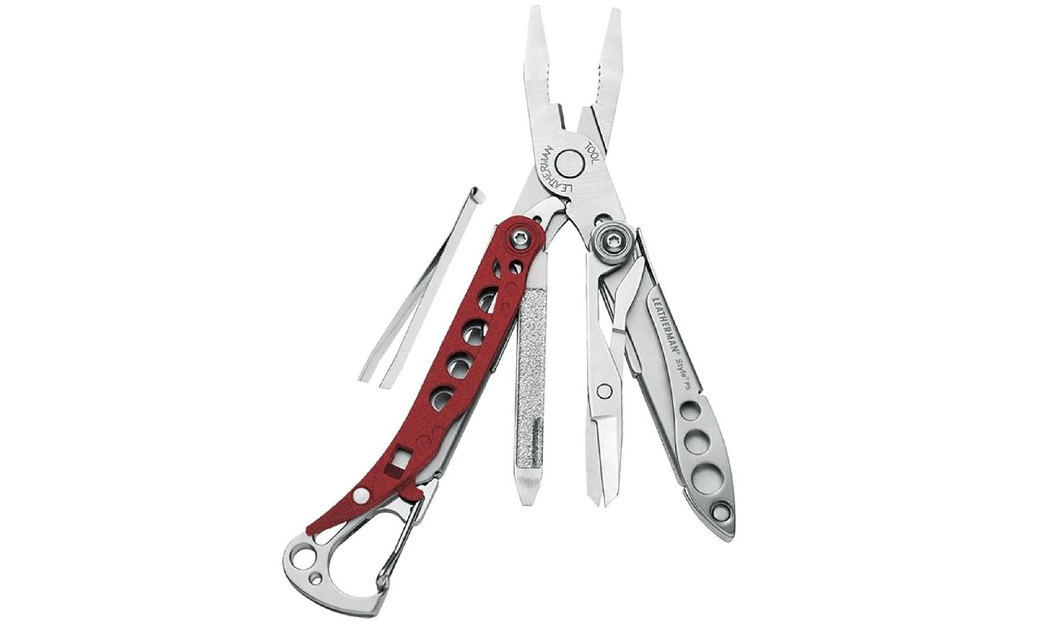 Фотографія Мультинструмент Leatherman Style PS Red, картонна коробка