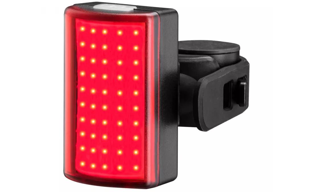 Фотография Мигалка задняя Green Cycle Square dots, COB LED, 100 Люмен; 8 режимов