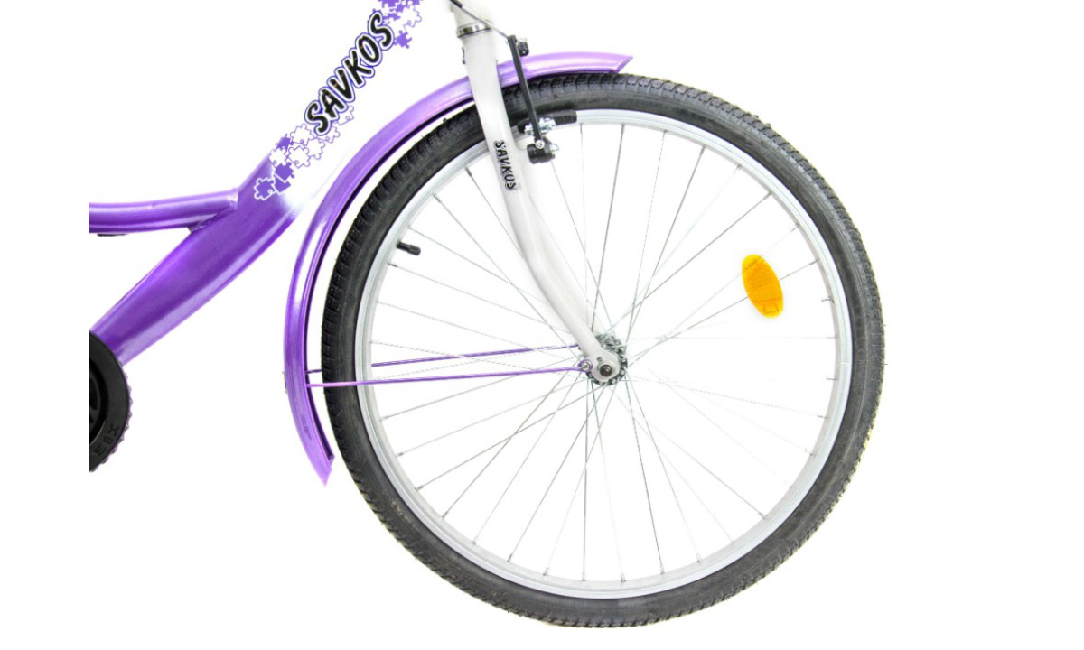 Фотография Велосипед подростковый 24" ХВЗ Teenager CZ 01-2 (2020) 2020 Фиолетовый 2