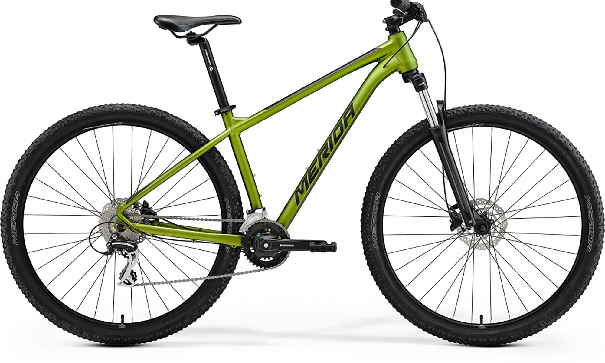 Велосипед Merida BIG.NINE 20-2X, 29", размер M, год 2022, зеленый 