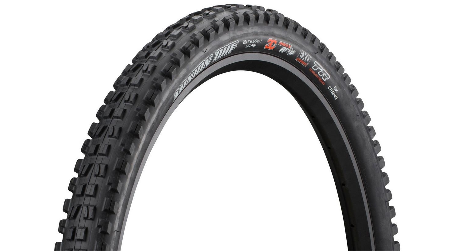 Фотография Покрышка Maxxis Minion DH F 29x2.5 WT (складная) 3CG/EXO/TR