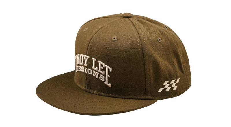 Кепка TLD FLAT BILL SNAPBACK; SCHOLAR [OLIVE] OSFA 