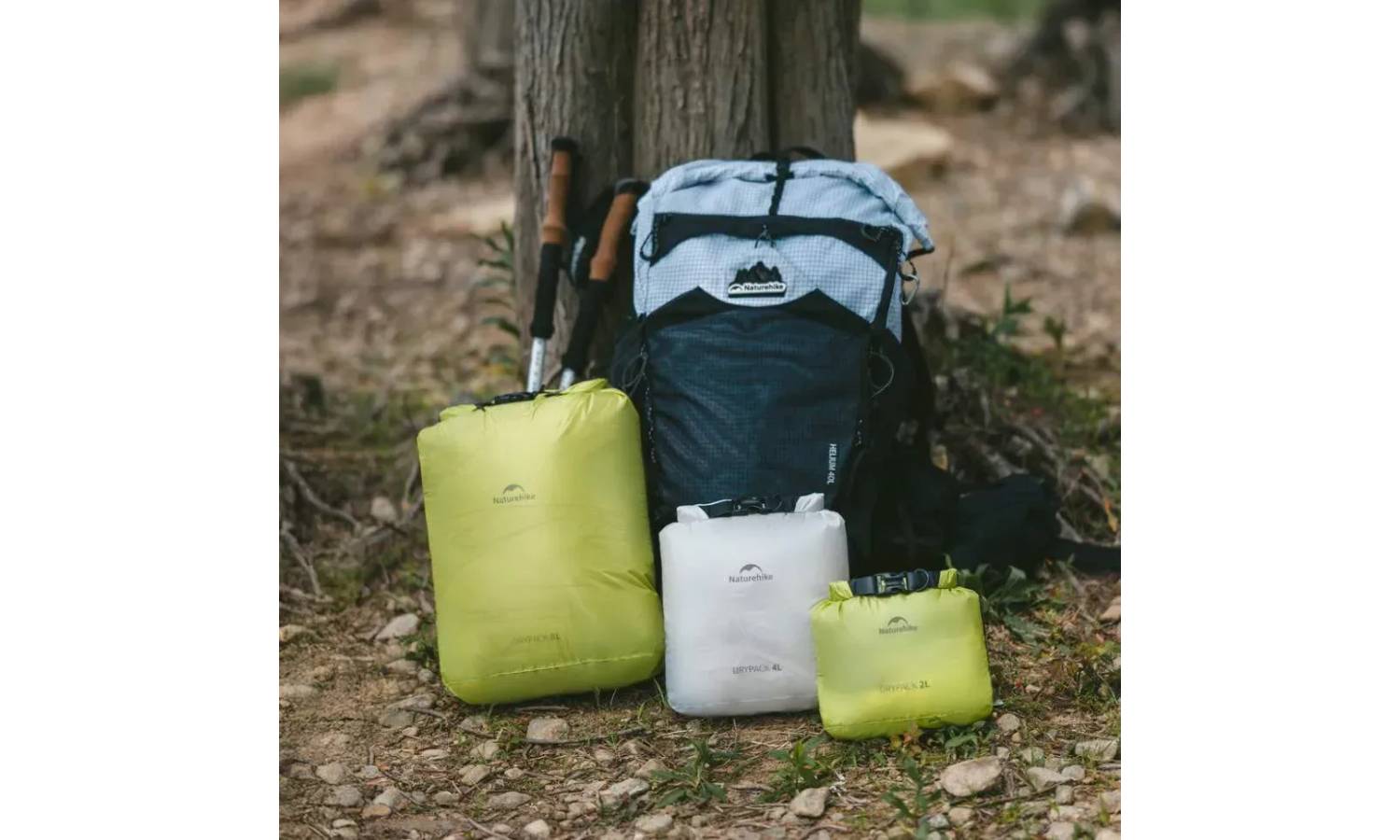 Гермомешок Naturehike CNK2550XB012, 4 л, желтый 4