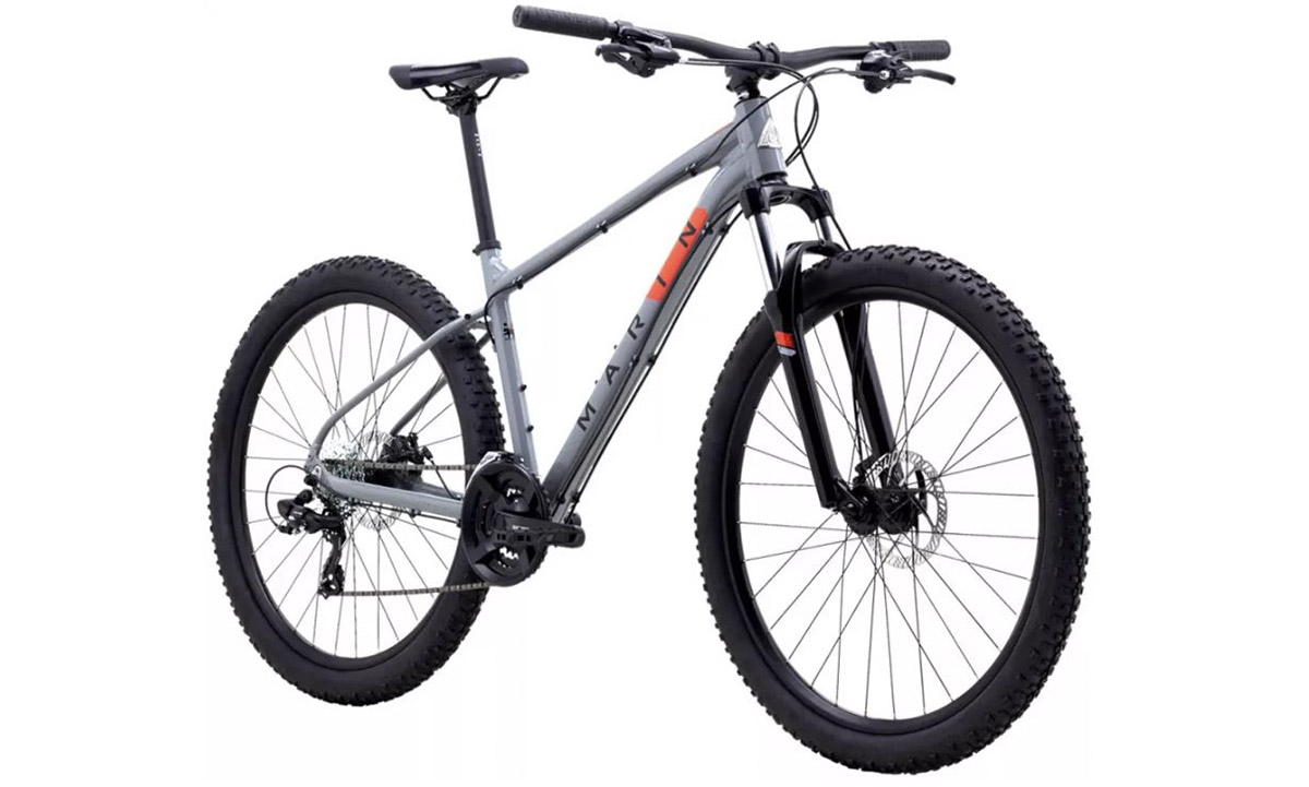Велосипед Marin BOLINAS RIDGE 1, 29", рама M, 2023 Gloss Grey/Black/Roarange 2