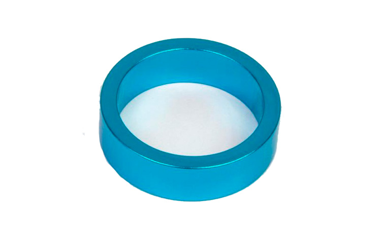 Проставочное кольцо, шток 1-1, 8",  10 мм синее