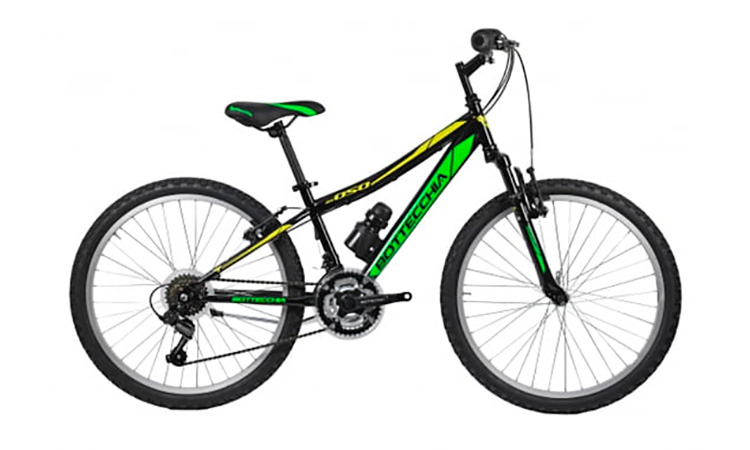 Велосипед Bottecchia MTB BOY 24" (2019) 2019 Черно-зеленый