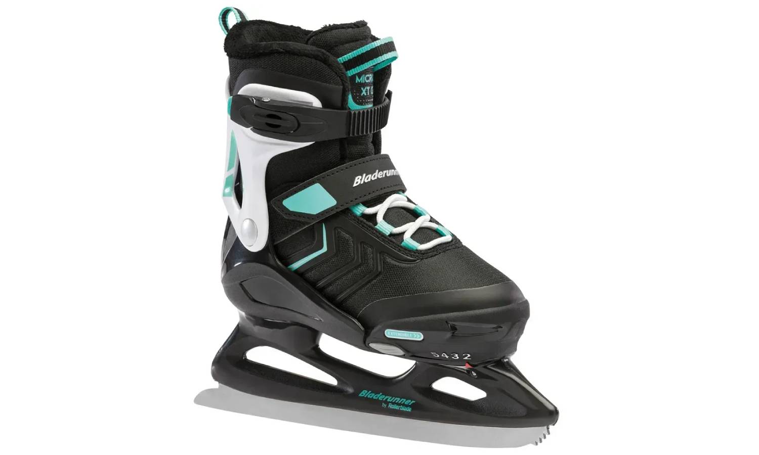 Ледовые коньки Bladerunner Micro XT Ice G black-light teal 32-37 