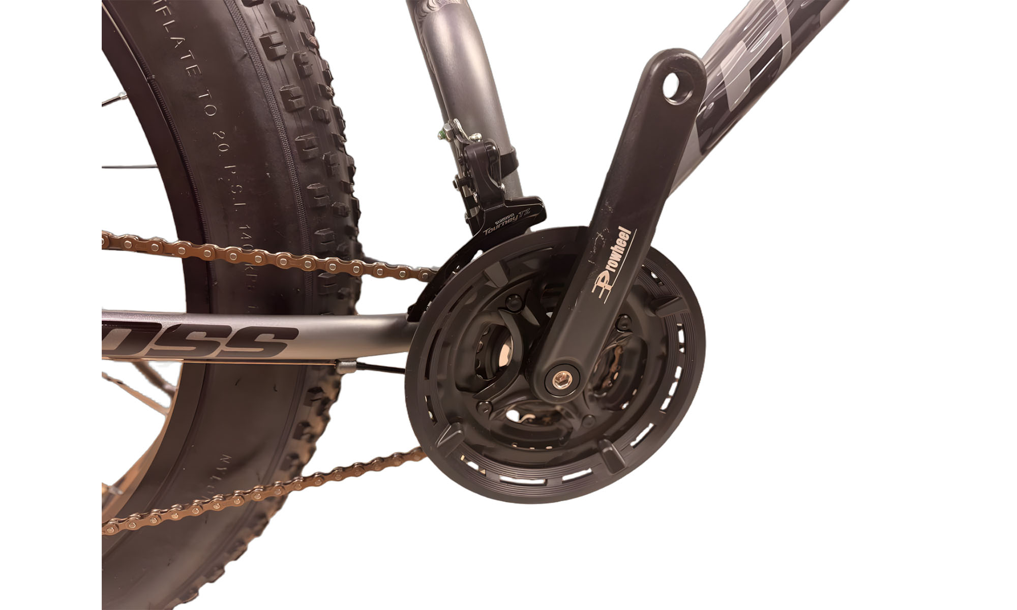 Велосипед Cross Crossover rigid 26", размер L, рама 19", год 2025, Темно-серый 3