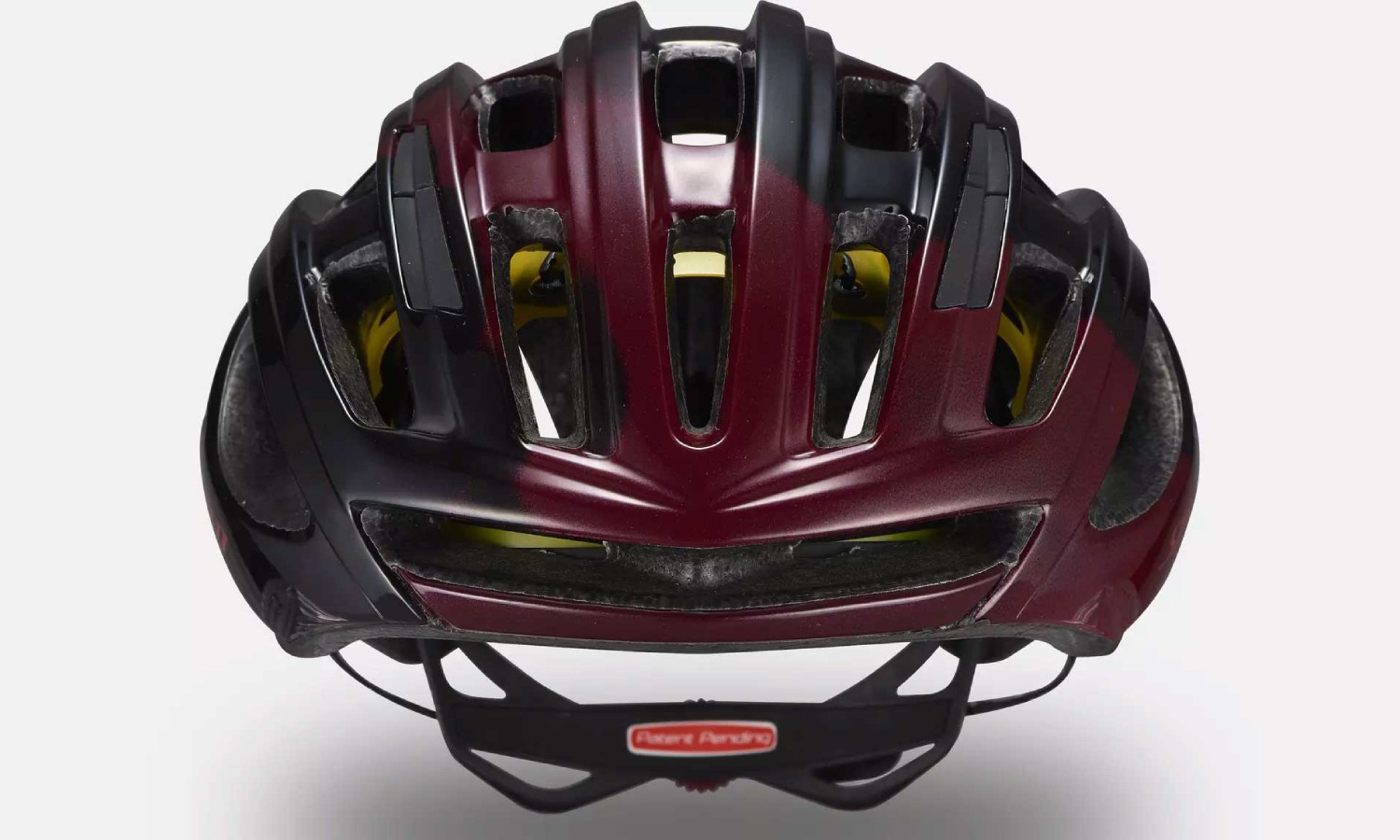 Фотографія Шолом Specialized PROPERO 3 HLMT ANGI READY MIPS CE MRN/BLK розмір S (51-56 см), фіолетово-чорний 3
