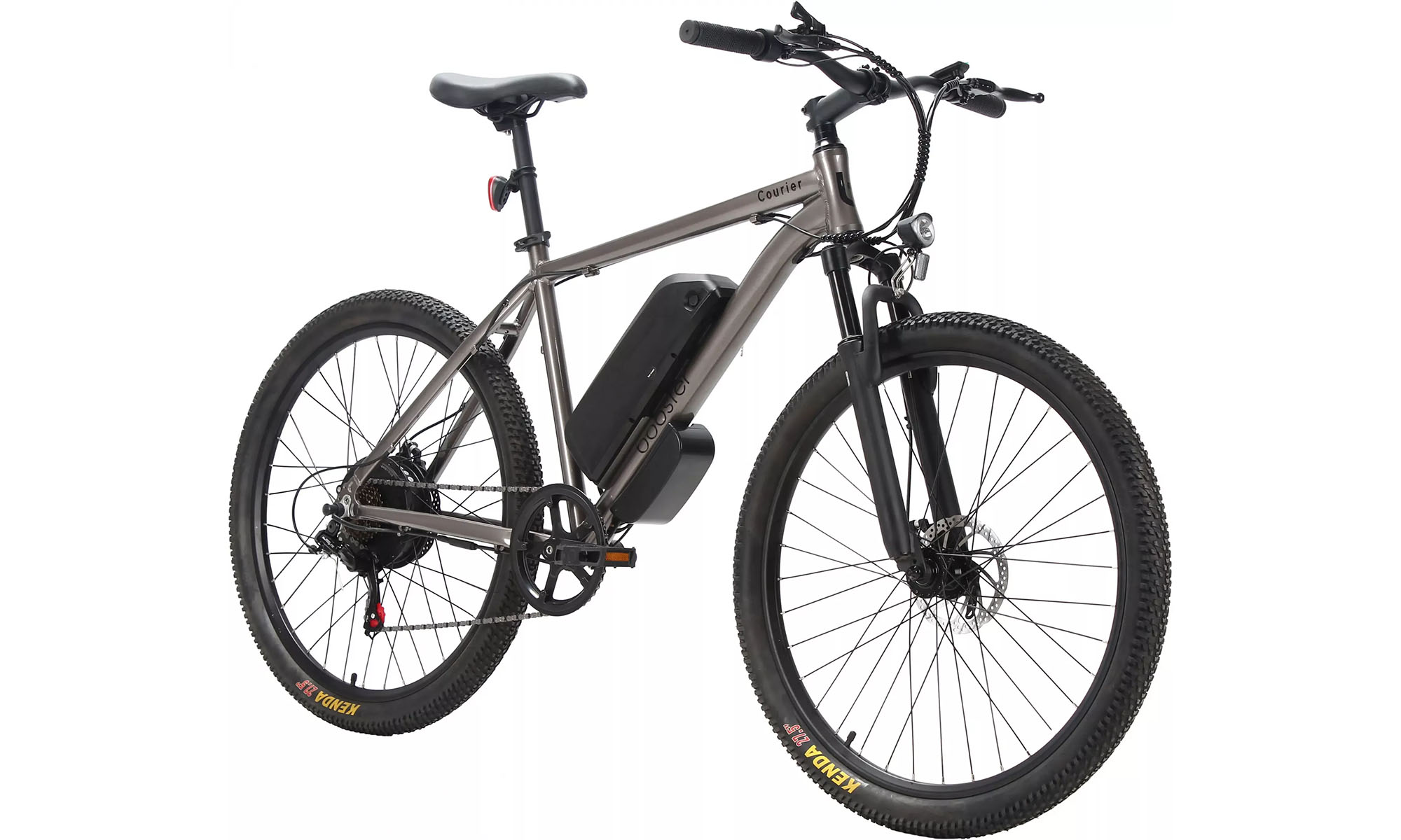 Електровелосипед Booster Courier 27,5’’, розмір One size, 2025, 500W, сірий 2