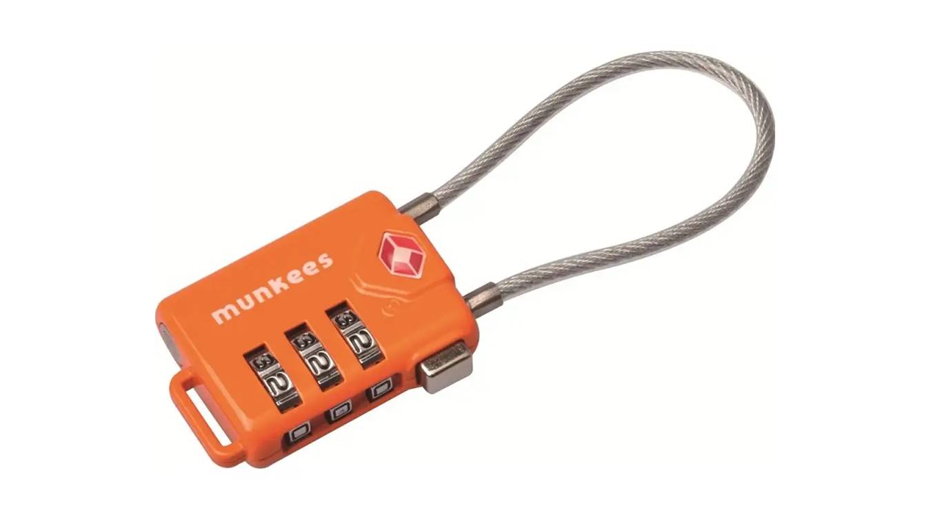 Munkees 3609 TSA Combi Lock Lock Orange 2