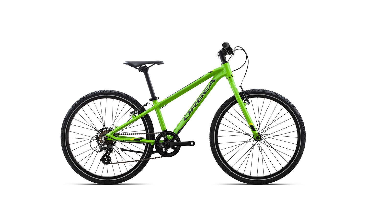 Фотография Велосипед Orbea MX 24 SPEED (2019) 2019 Зеленый 