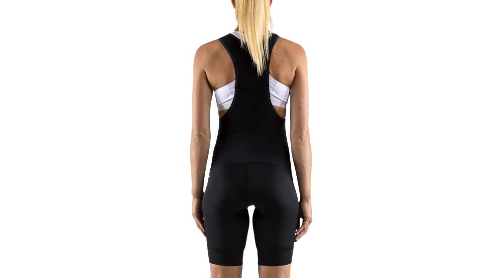 Шорты Craft Rise Bib Shorts женские, размер L, сезон SS 20, черный 4 Шорты Craft Rise Bib Shorts женские, размер L, сезон SS 20, черный 4