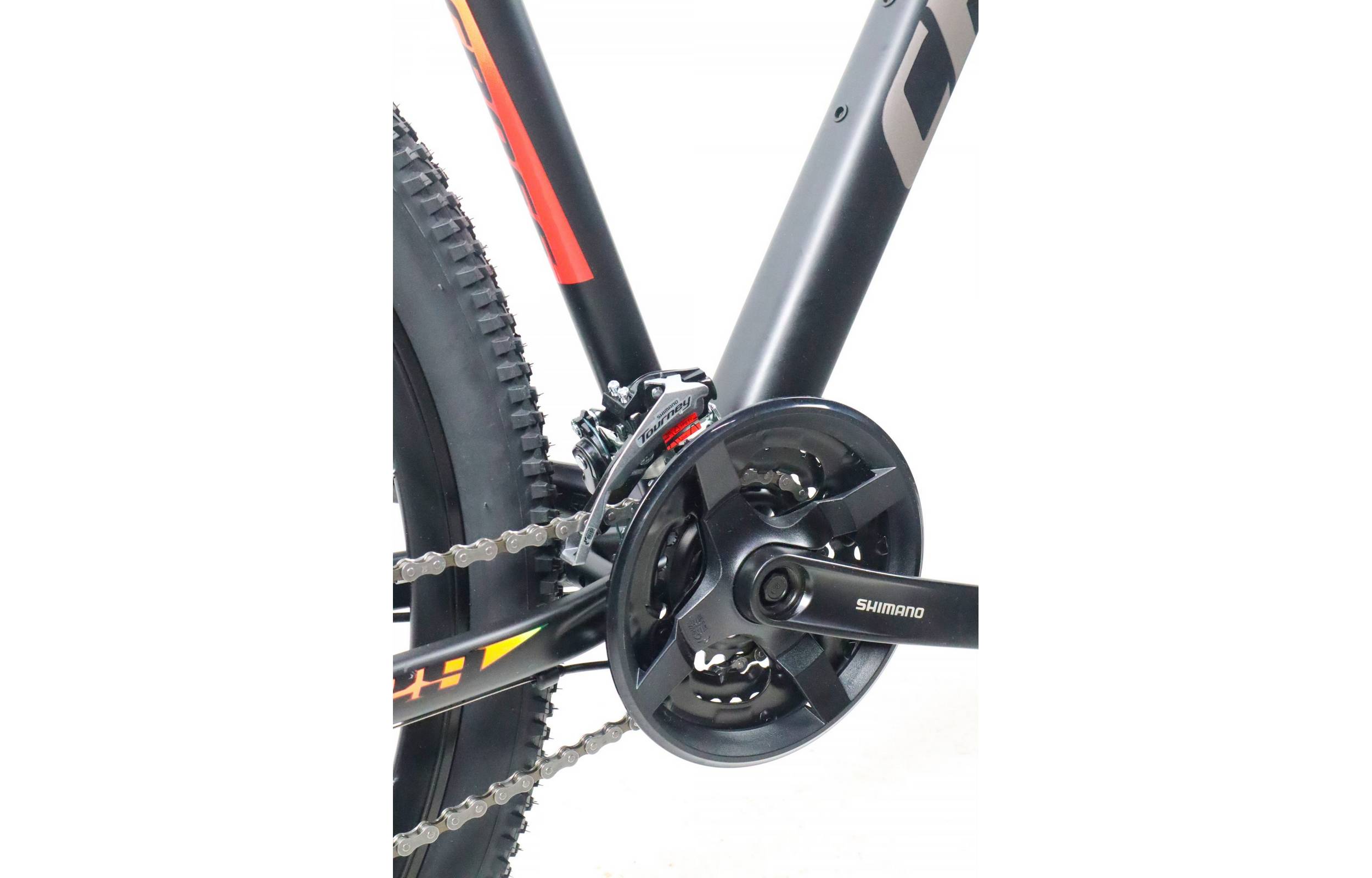 Велосипед Cross Galaxy 29" размер L рама 20" 2022 Черно-красный 4