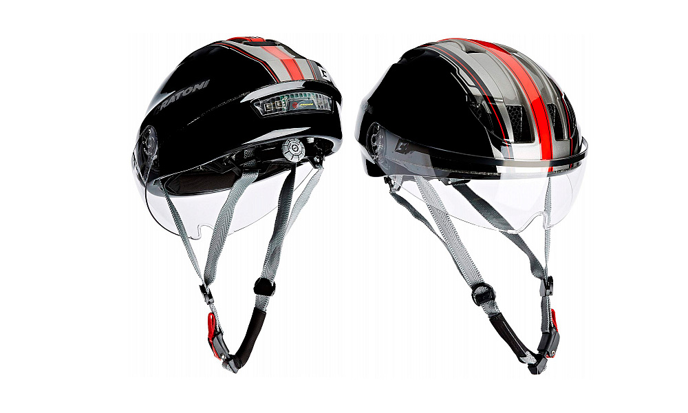 Велошлем Cratoni Evolution light розмір M (53-58 см), Чорно-червоний 2