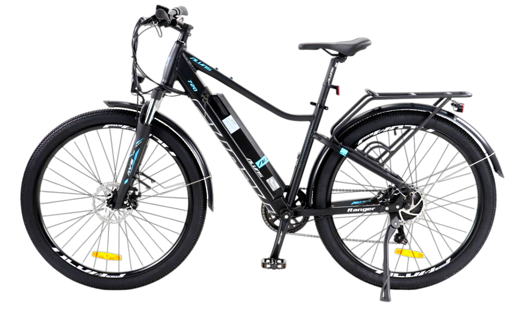 Електровелосипед Alvas RANGER 720 Чорний 4