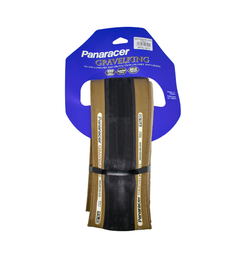 Фотографія Покришка Panaracer GRAVELKING Slick, 700x35C, Чорно-коричневий 4