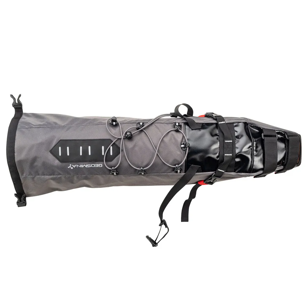 Сумка подседельная GEOSMINA Large Seat Bag (15L), 520г, Серая 3 Сумка подседельная GEOSMINA Large Seat Bag (15L), 520г, Серая 3