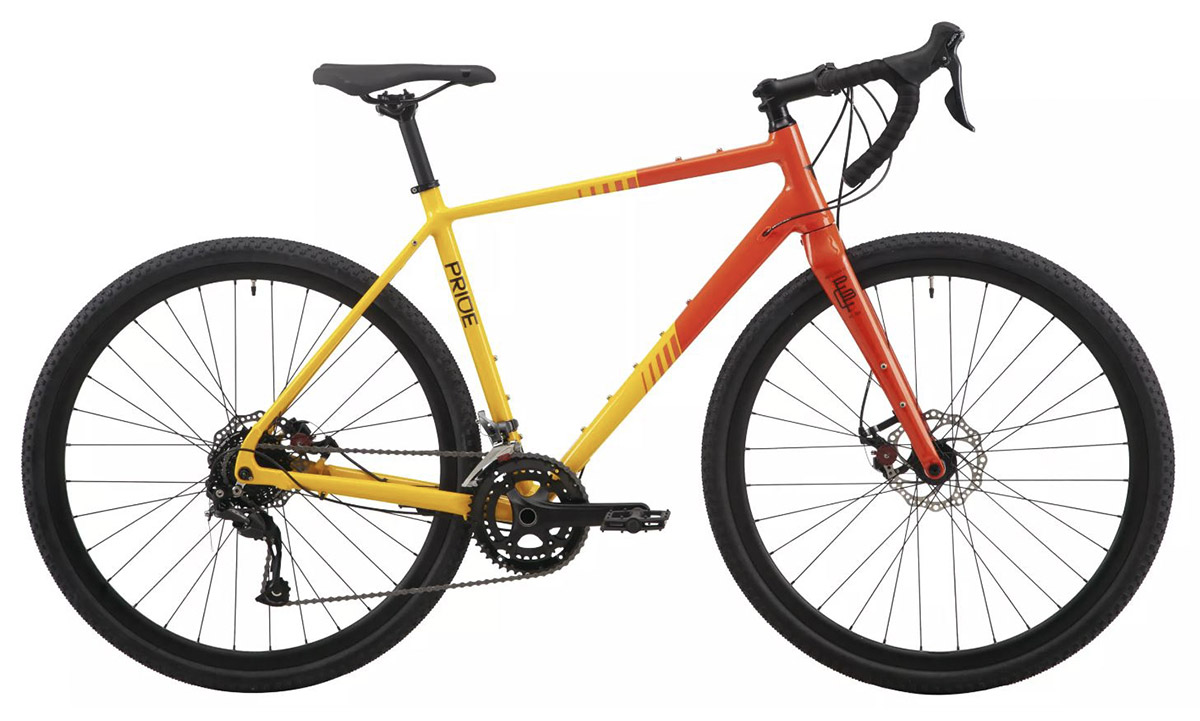 Фотография Велосипед Pride ROCX 8.2 CF, 28", рама L, 2023 желтый