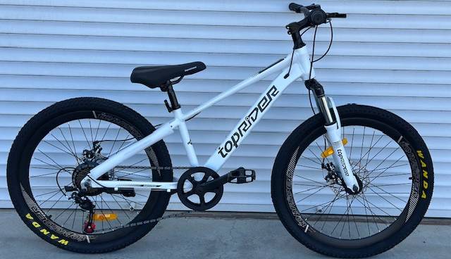 Фотографія Велосипед Toprider Thunder 24" розмір XS рама 14 Білий