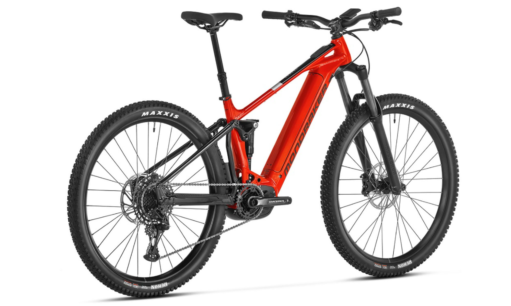 Электровелосипед MONDRAKER CHASER 29", размер M, 160mm, 625Wh Bosch Performance Line CX, красно-черный 2