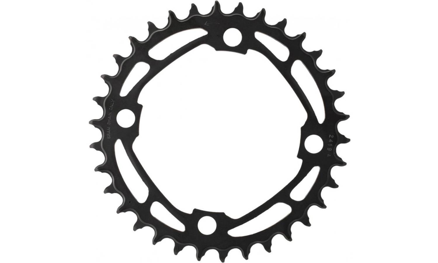 Звезда SRAM X-SYNC 2 38T 104 BCD Steel Eagle Black 2