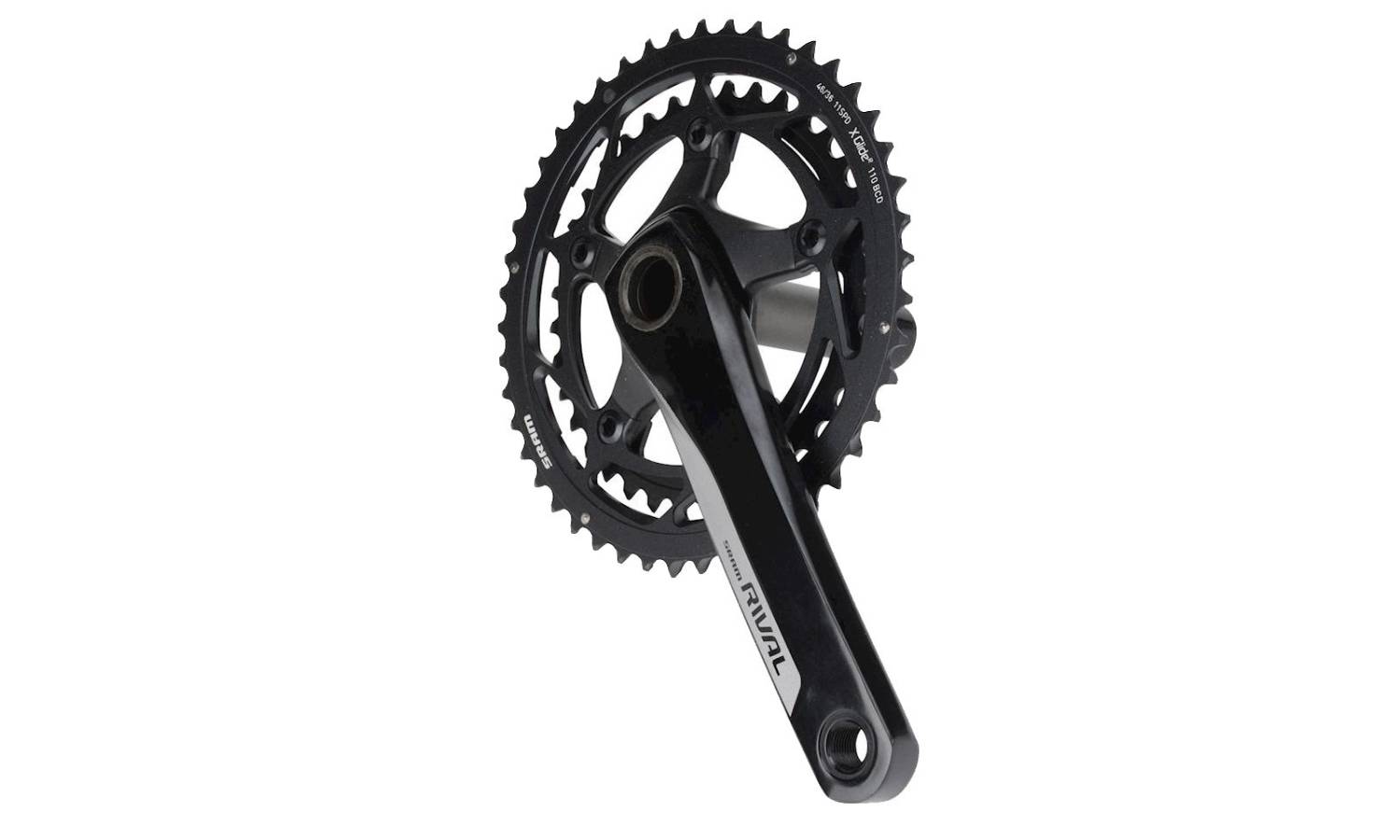 Шатуни SRAM Crank Set Rival22 GXP 172.5 46-36 Yaw 2 Шатуни SRAM Crank Set Rival22 GXP 172.5 46-36 Yaw 2