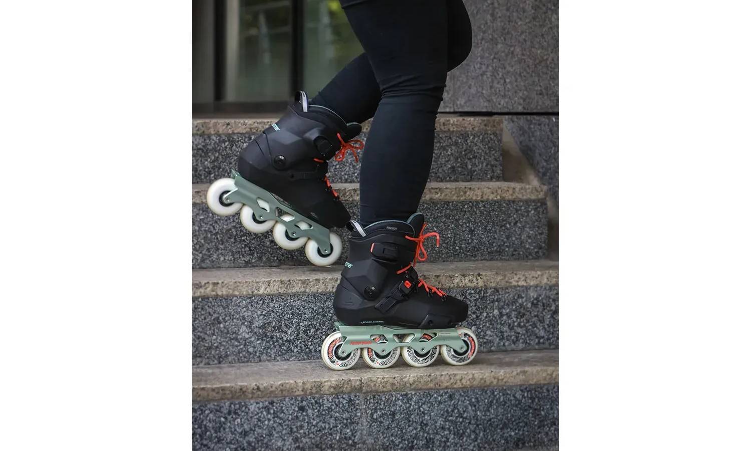 Ролики Rollerblade Twister XT W 2023 black-mint 240 4 Ролики Rollerblade Twister XT W 2023 black-mint 240 4