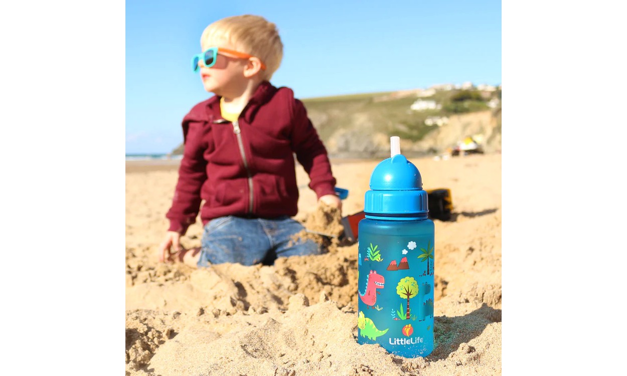 Фляга детская Little Life Water Bottle 0.4 L dinosaur 4 Фляга детская Little Life Water Bottle 0.4 L dinosaur 4