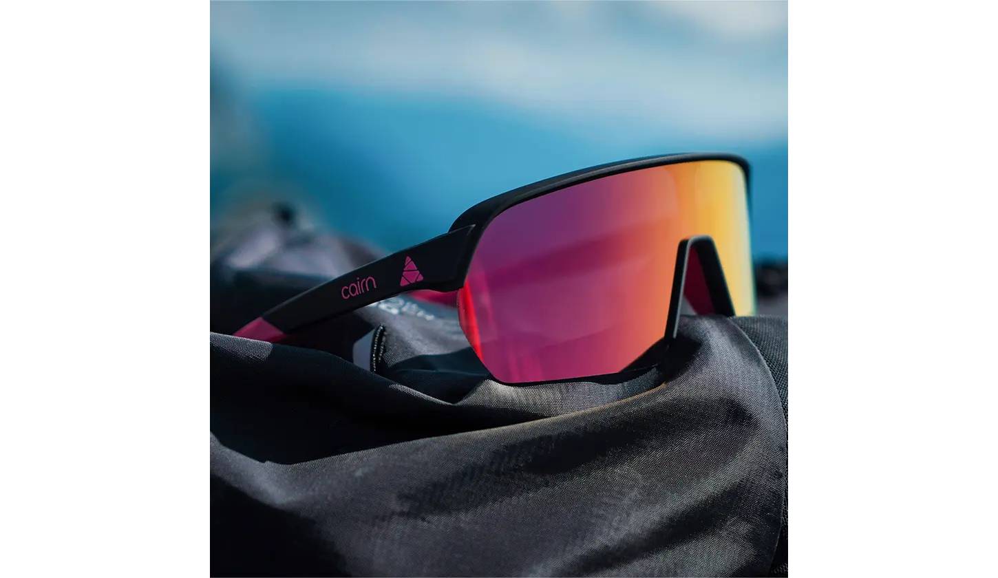 Очки Cairn Roc Light mat black-neon pink 2