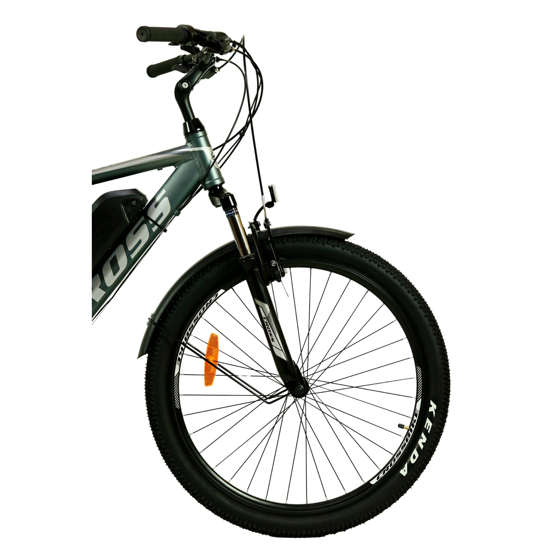 Електровелосипед Cross Sonata 26", розмір L рама 19", Сірий 5