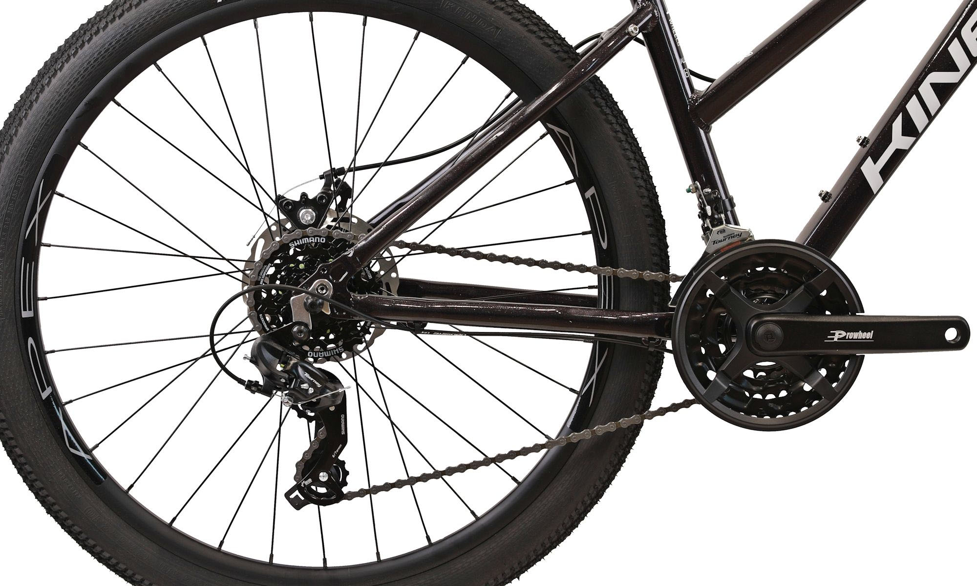 Велосипед KINETIC VESTA 27.5", размер M, рама 17", 2025, Фиолетовый (перл) 4 Велосипед KINETIC VESTA 27.5", размер M, рама 17", 2025, Фиолетовый (перл) 4