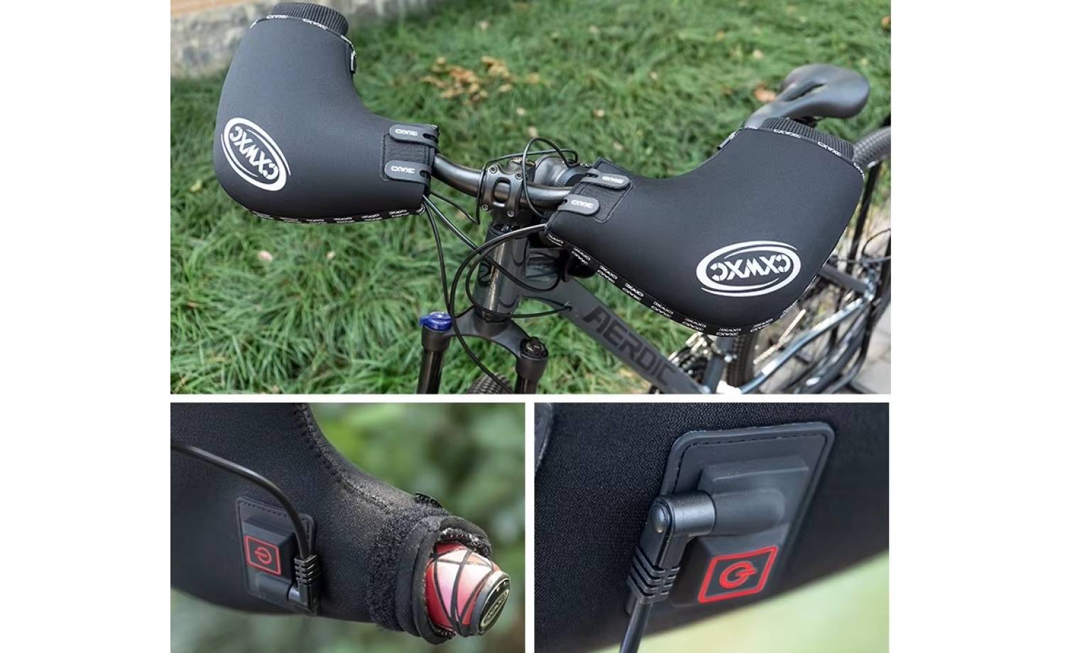 Фотография Вело перчатки с подогревом CXWXC MTB Edition черный 6
