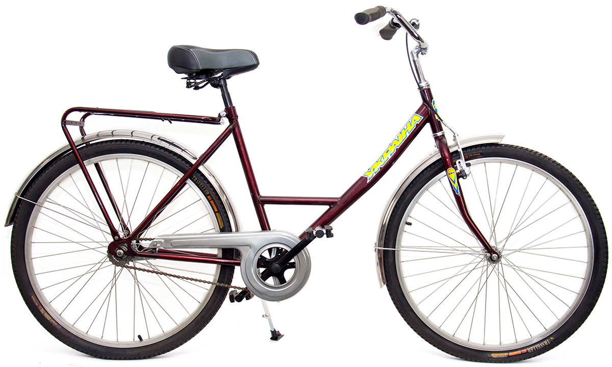 Велосипед городской ХВЗ Украина City 39 CZ 26" размер М бордовый 5