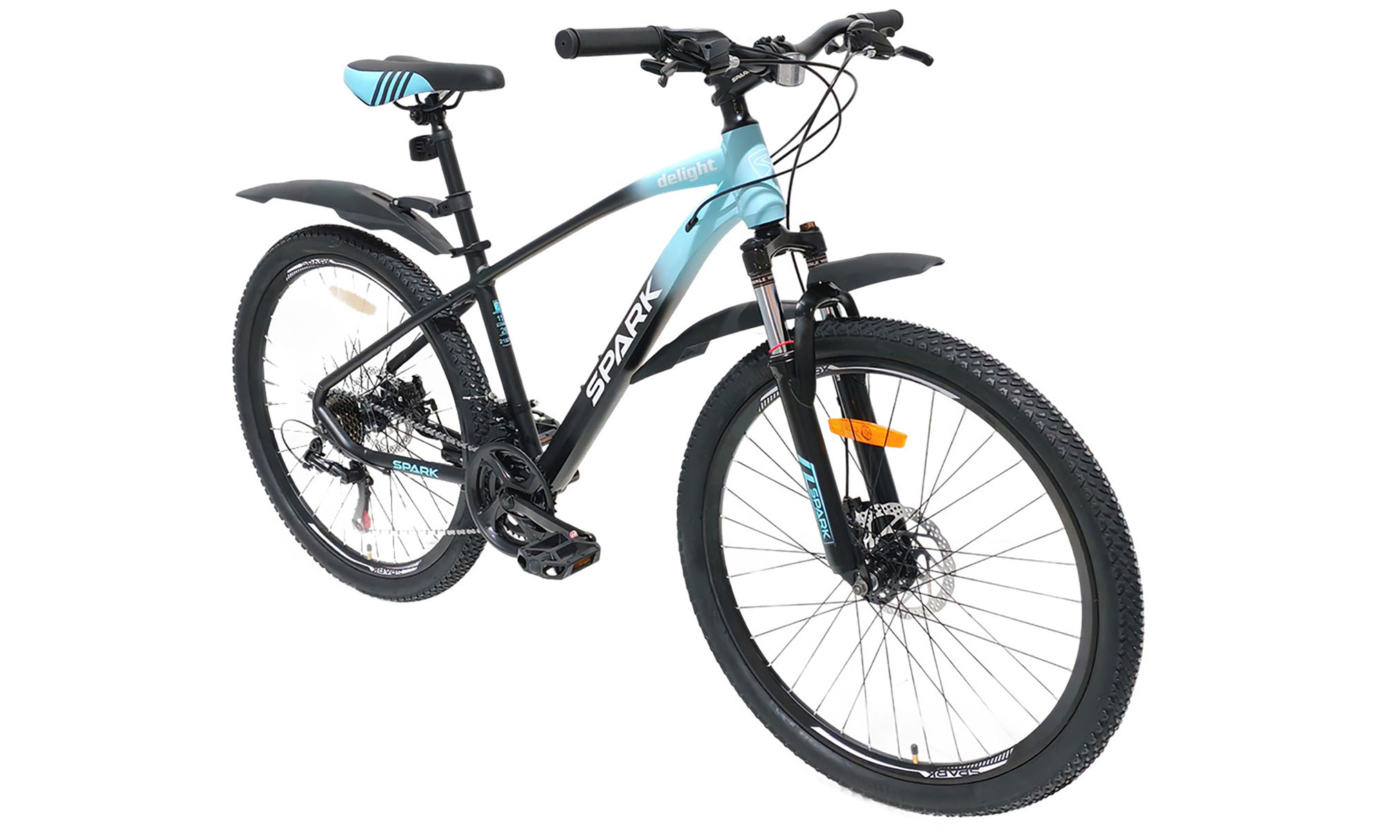 Велосипед SPARK DELIGHT 26", розмір S, рама 15", 2025, синьо-чорний 4