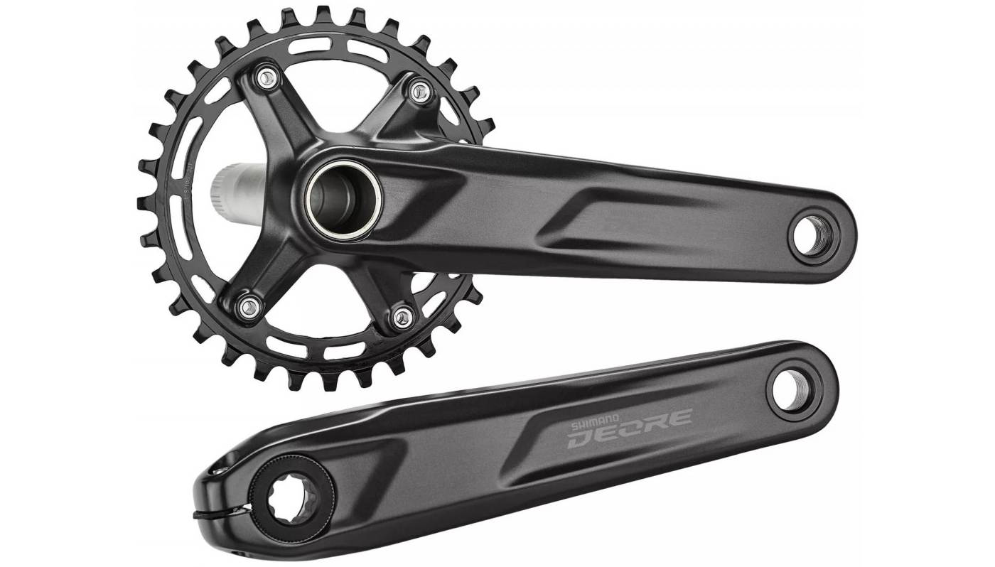 Шатуны Shimano Deore FC-M5100 30Т 175мм черный 