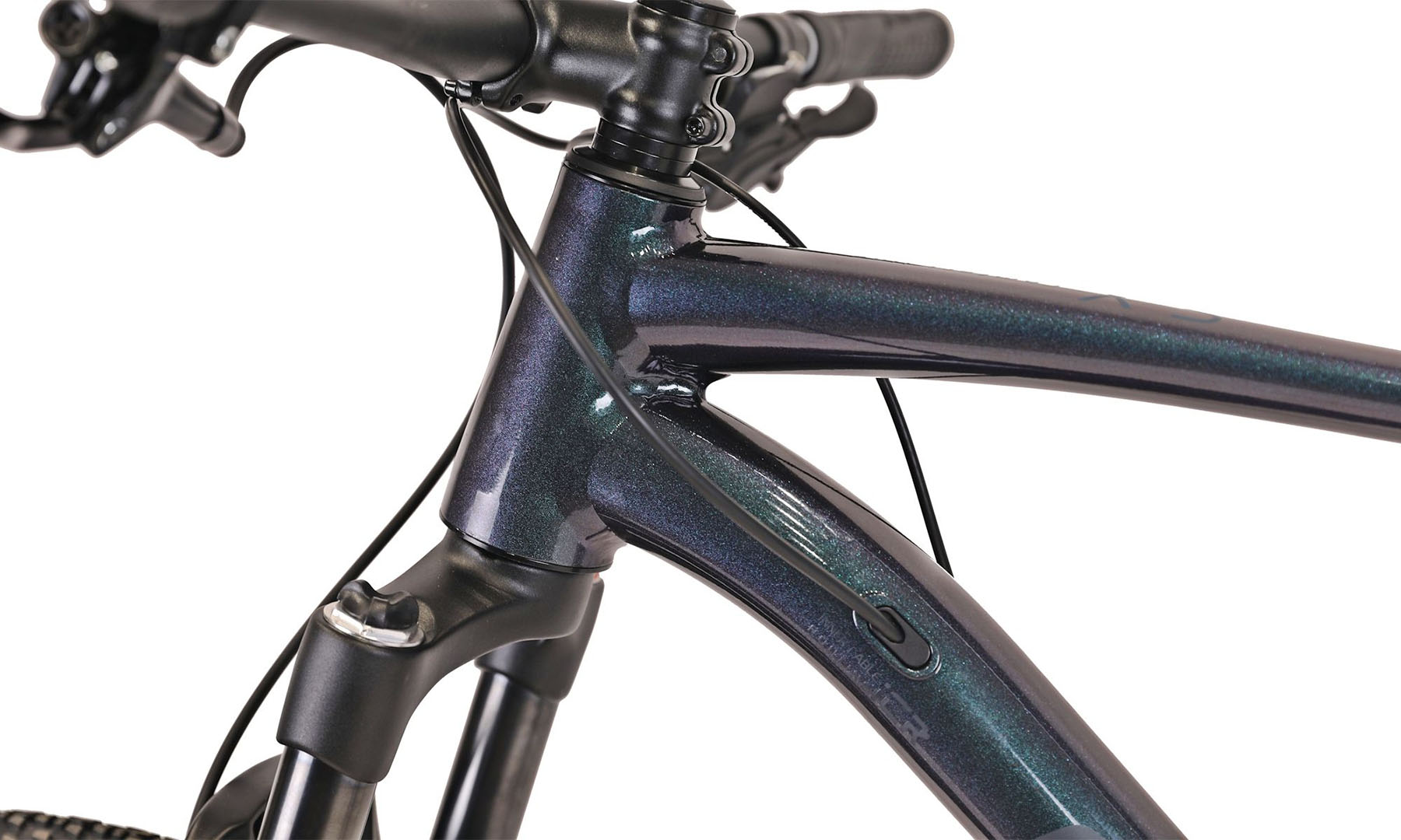 Фотография Велосипед Cyclone SX 29" размер рамы XL 2024 Зеленый (хамелеон) 6