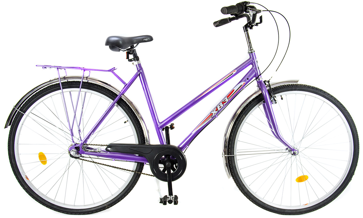 Фотография Велосипед дорожный 28" ХВЗ 283 W планетарка (2020) 2020 Фиолетовый 2
