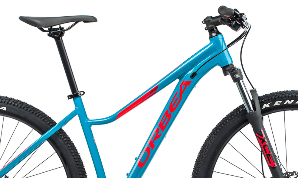 Фотография Велосипед Orbea MX50 ENT 27,5" размер S 2021 Сине-красный 4