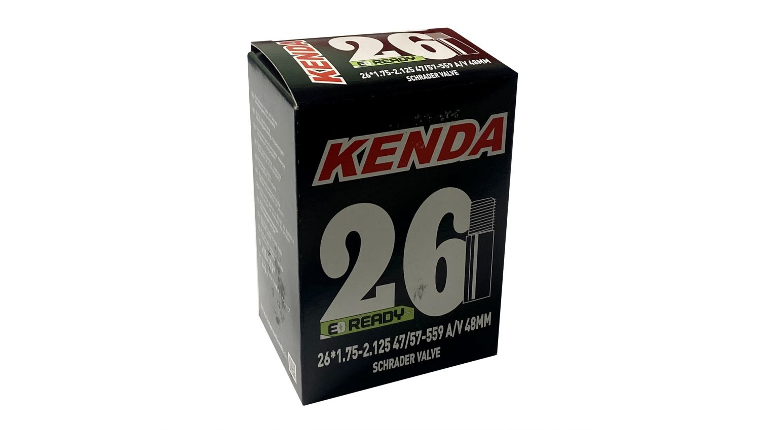 Фотография Камера KENDA 26x1.75-2.125, A/V-48 мм, 47/57-559, в коробке